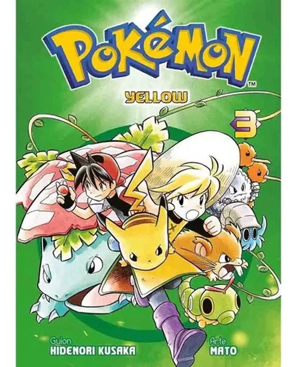 Manga Pokemon: Yellow - Tomo 03 - Panini 1