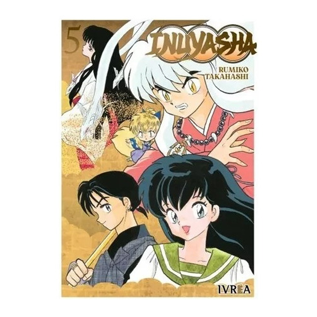 Manga Inuyasha Deluxe Tomo #05 Ivrea Argentina 1