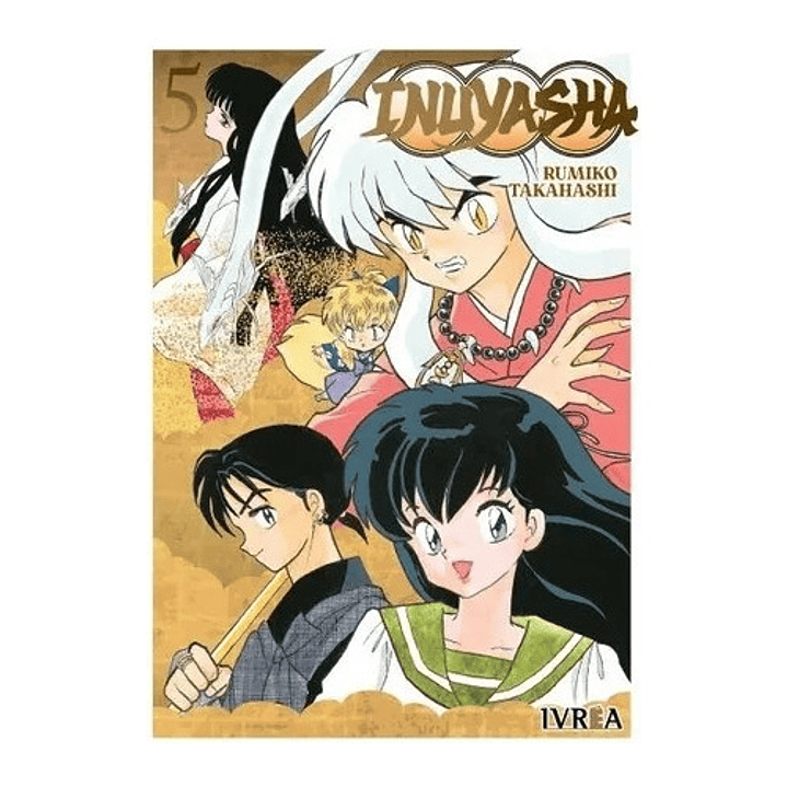 Manga Inuyasha Deluxe Tomo #05 Ivrea Argentina 1