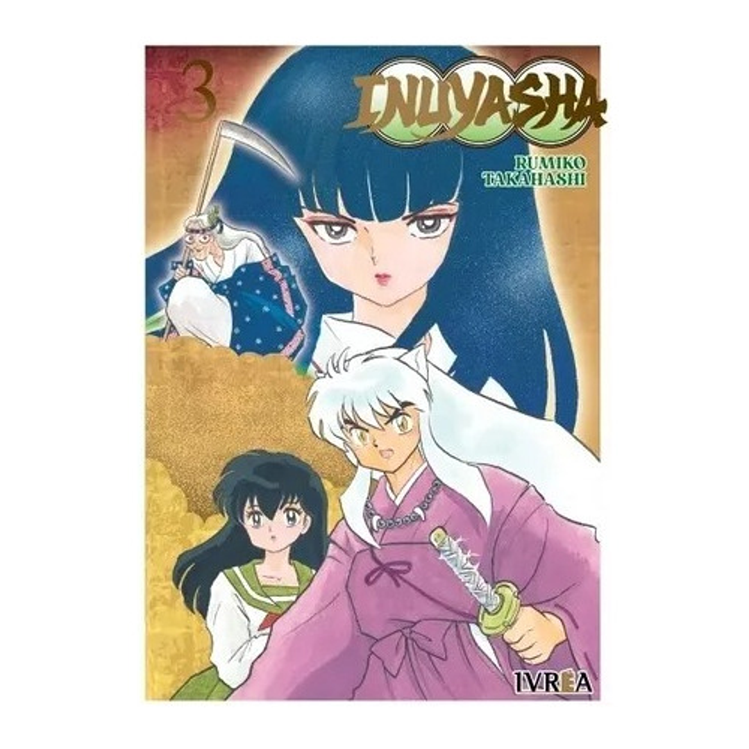 Manga Inuyasha Deluxe Tomo #03 Ivrea Argentina 1
