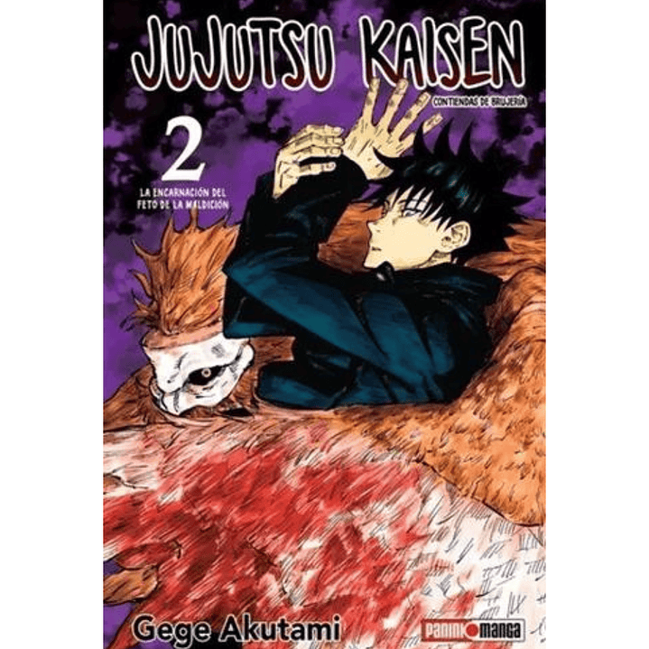 Manga Jujutsu Kaisen #02 - Panini Argentina 1