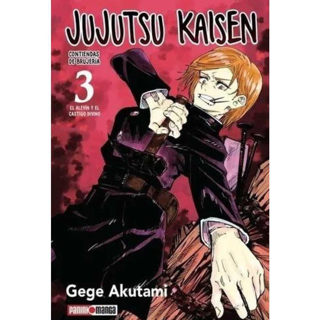 Manga Jujutsu Kaisen #03 - Panini Argentina 1