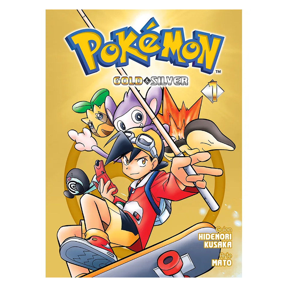 Manga Pokemon: Gold and Silver - Tomo 01 - Panini