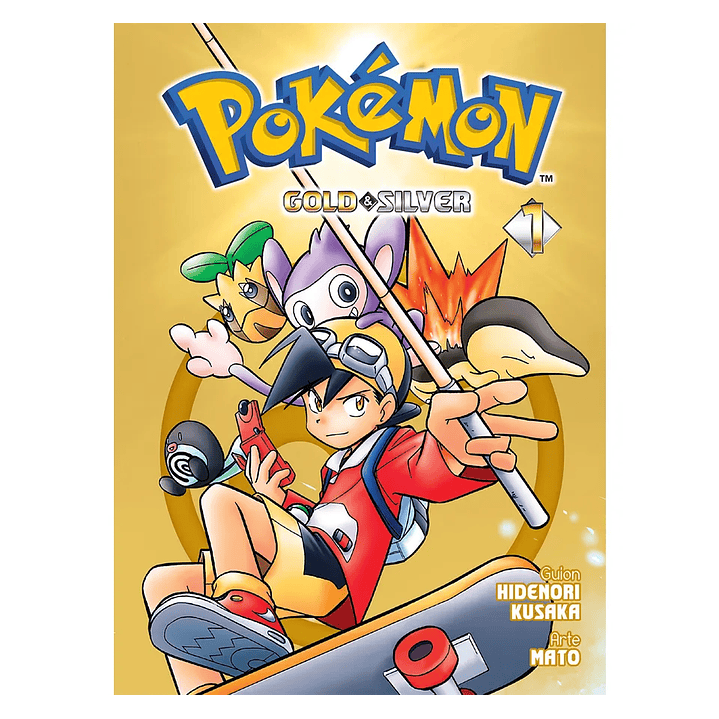 Manga Pokemon: Gold and Silver - Tomo 01 - Panini 1