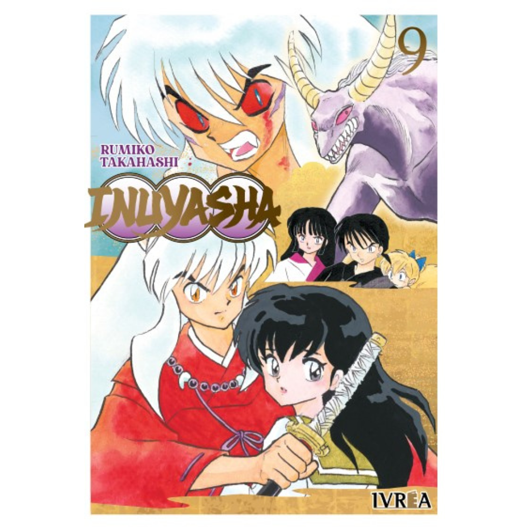 Manga Inuyasha Deluxe Tomo #09 Ivrea Argentina 1