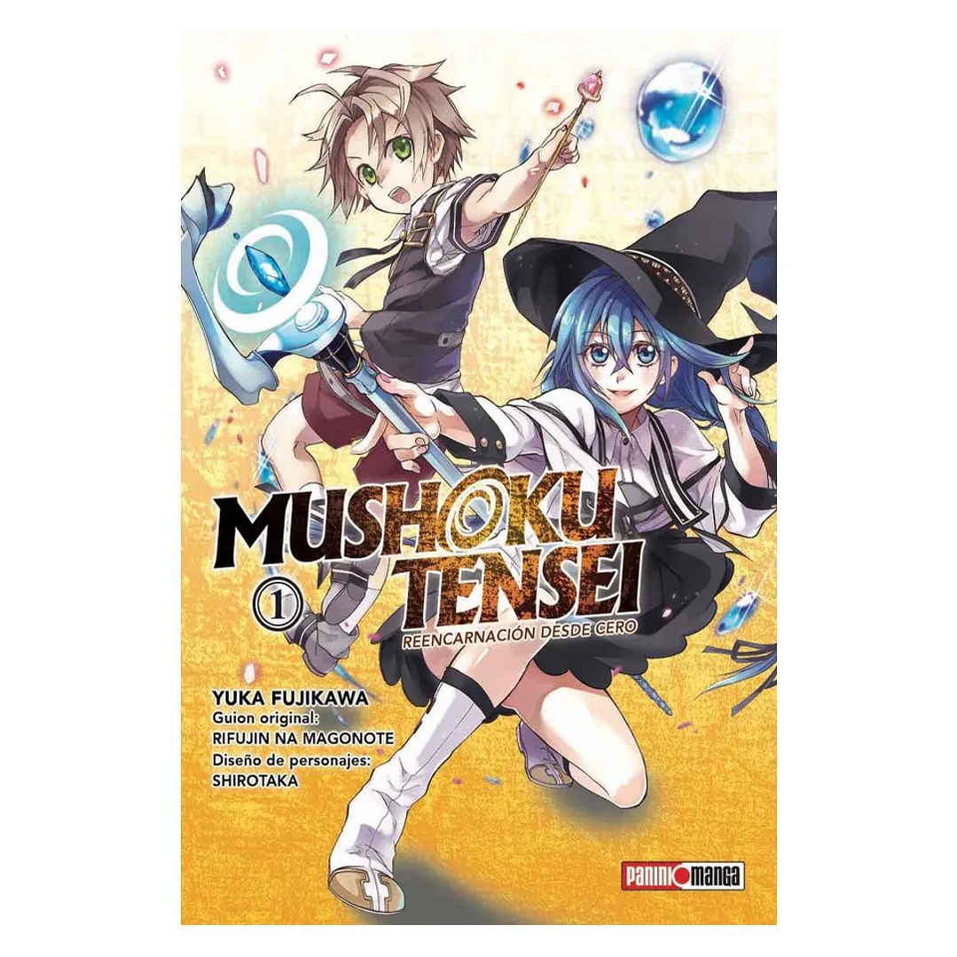 Manga Mushoku Tensei - Tomo 01 - Panini Argentina 1
