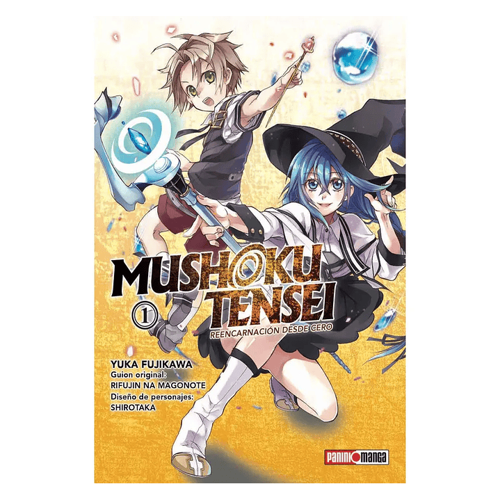 Manga Mushoku Tensei - Tomo 01 - Panini Argentina 1