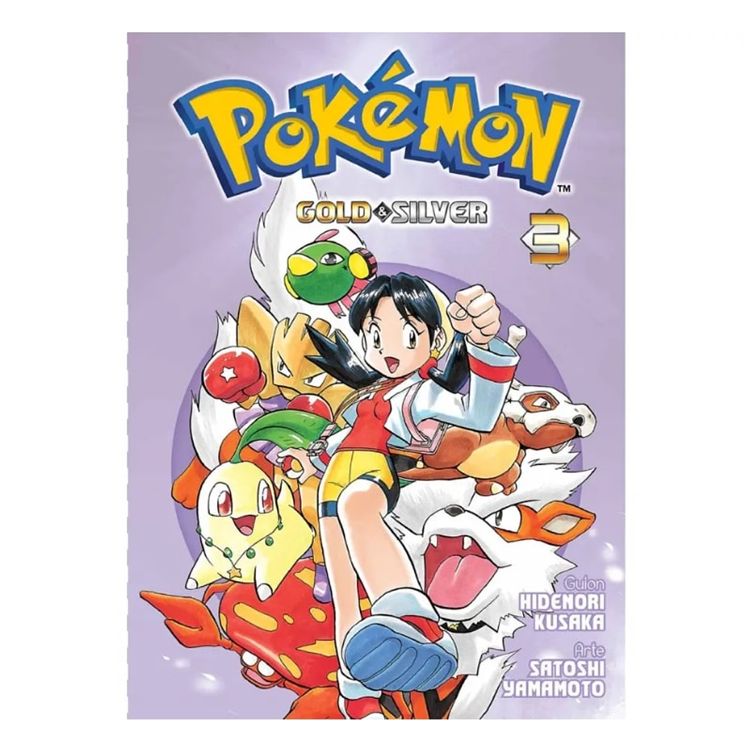Manga Pokemon: Gold and Silver - Tomo 03 - Panini 1