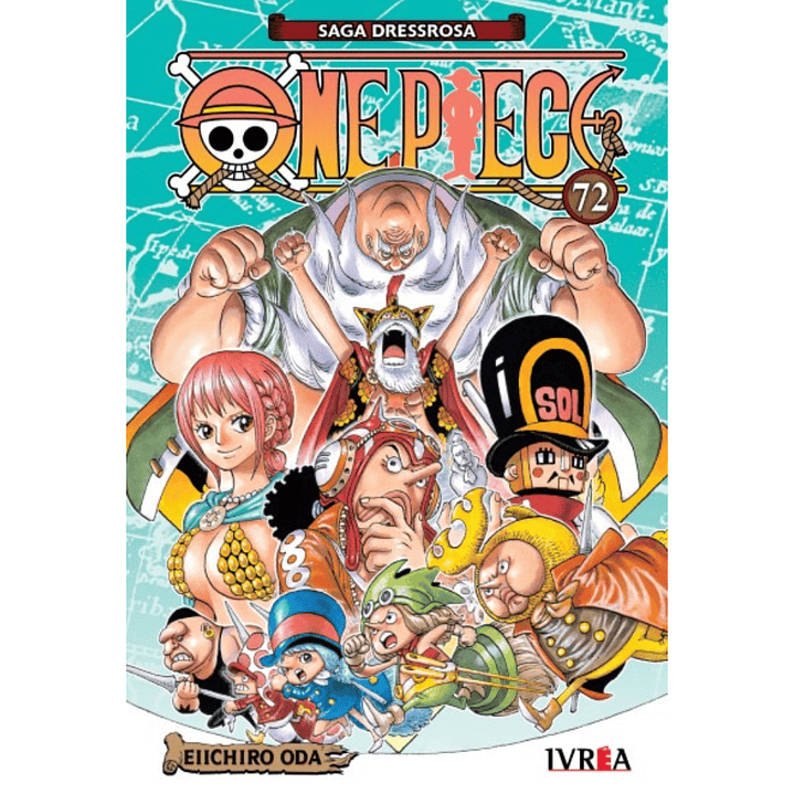 Manga One Piece #72 - Ivrea Argentina 1