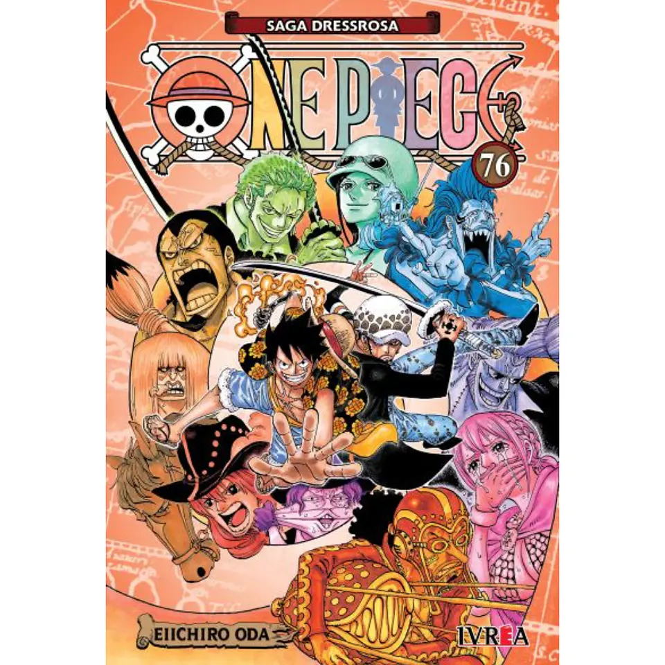Manga One Piece #76 - Ivrea Argentina 1