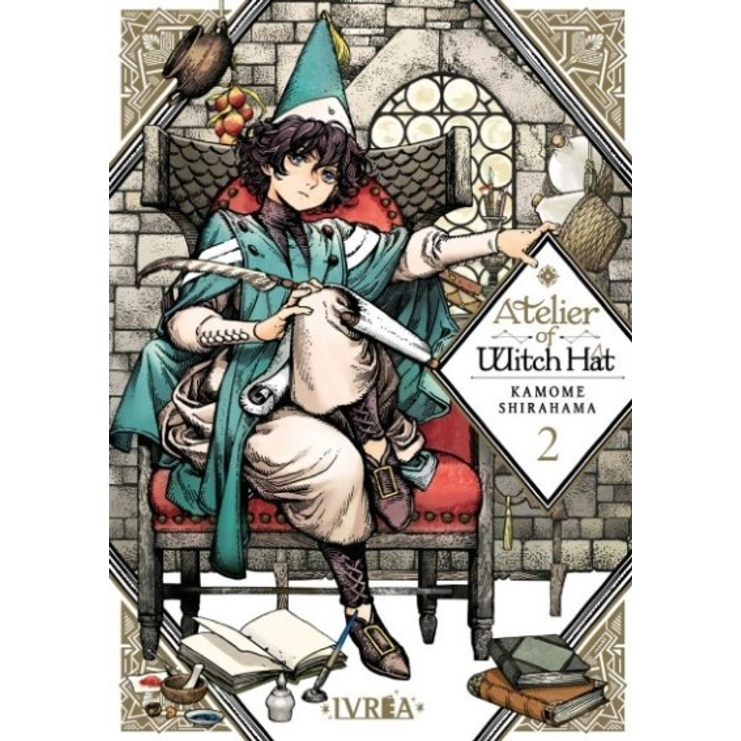 MANGA ATELIER OF WITCH HAT #02 - Ivrea Argentina 1