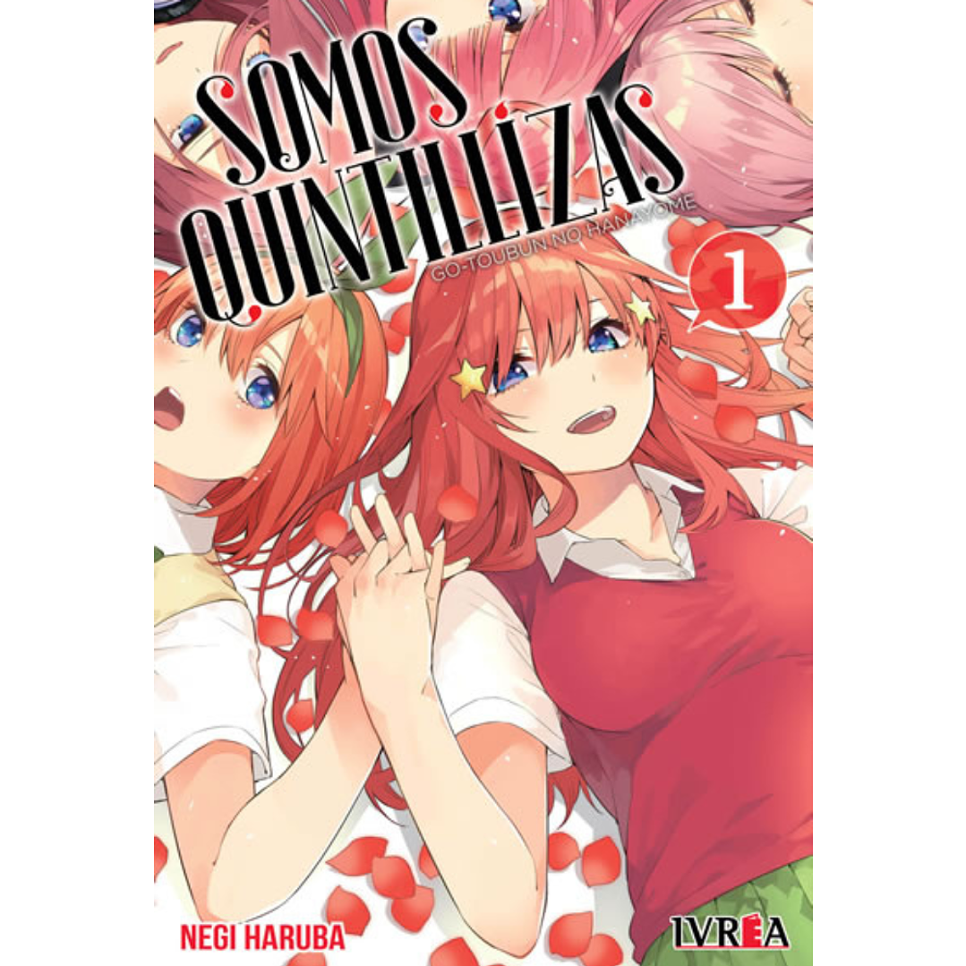Manga Somos Quintillizas - Tomo 01 - Ivrea Argentina 1