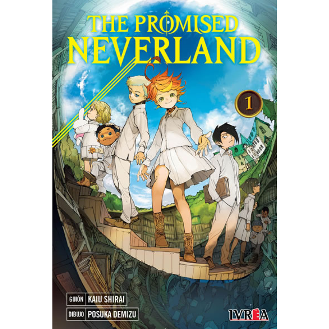 Manga The Promised Neverland - Tomo 01 - Ivrea Argentina 1