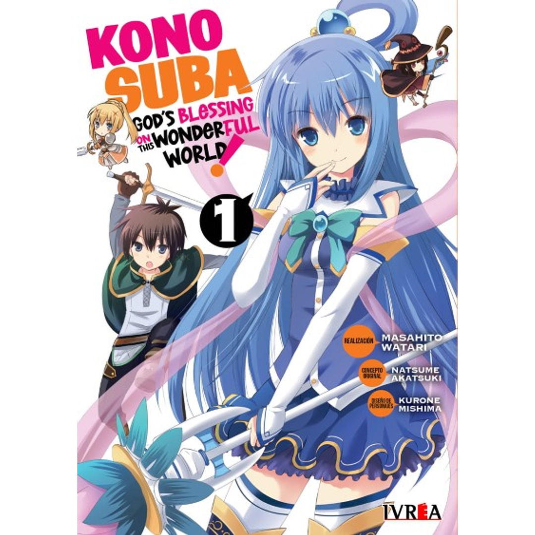 Manga Konosuba - Tomo 01 - Ivrea Argentina 1