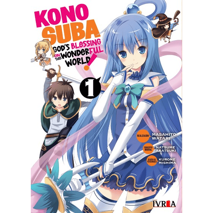 Manga Konosuba - Tomo 01 - Ivrea Argentina 1