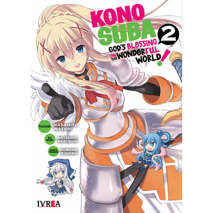 Manga Konosuba - Tomo 02 - Ivrea Argentina 1
