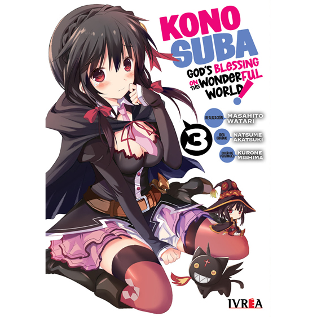 Manga Konosuba - Tomo 03 - Ivrea Argentina 1