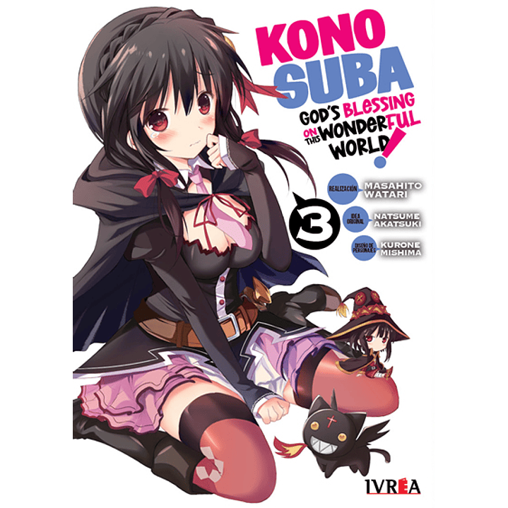 Manga Konosuba - Tomo 03 - Ivrea Argentina 1