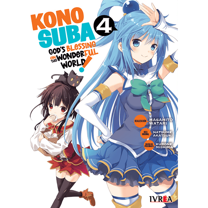 Manga Konosuba - Tomo 04 - Ivrea Argentina 1