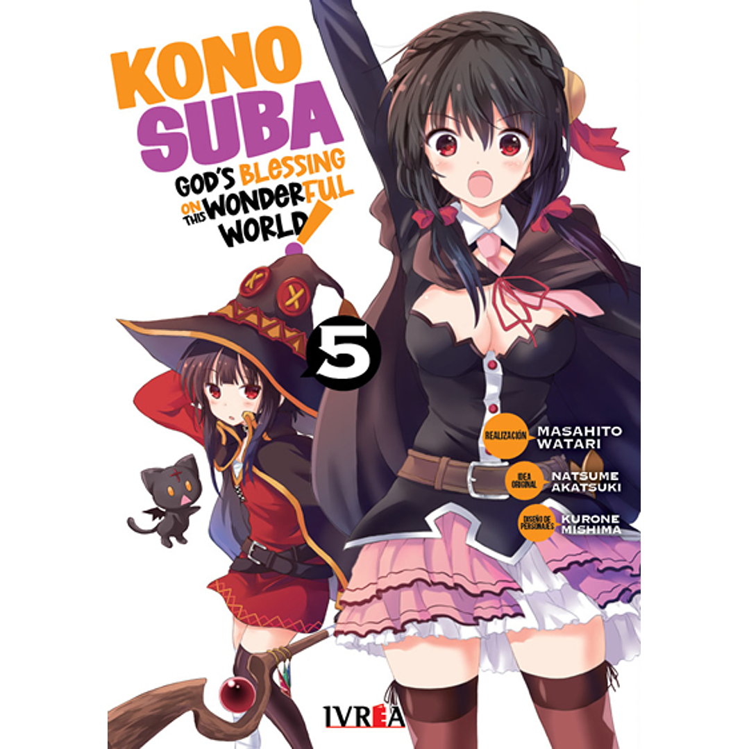 Manga Konosuba - Tomo 05 - Ivrea Argentina 1
