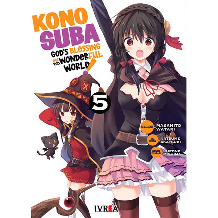 Manga Konosuba - Tomo 05 - Ivrea Argentina 1