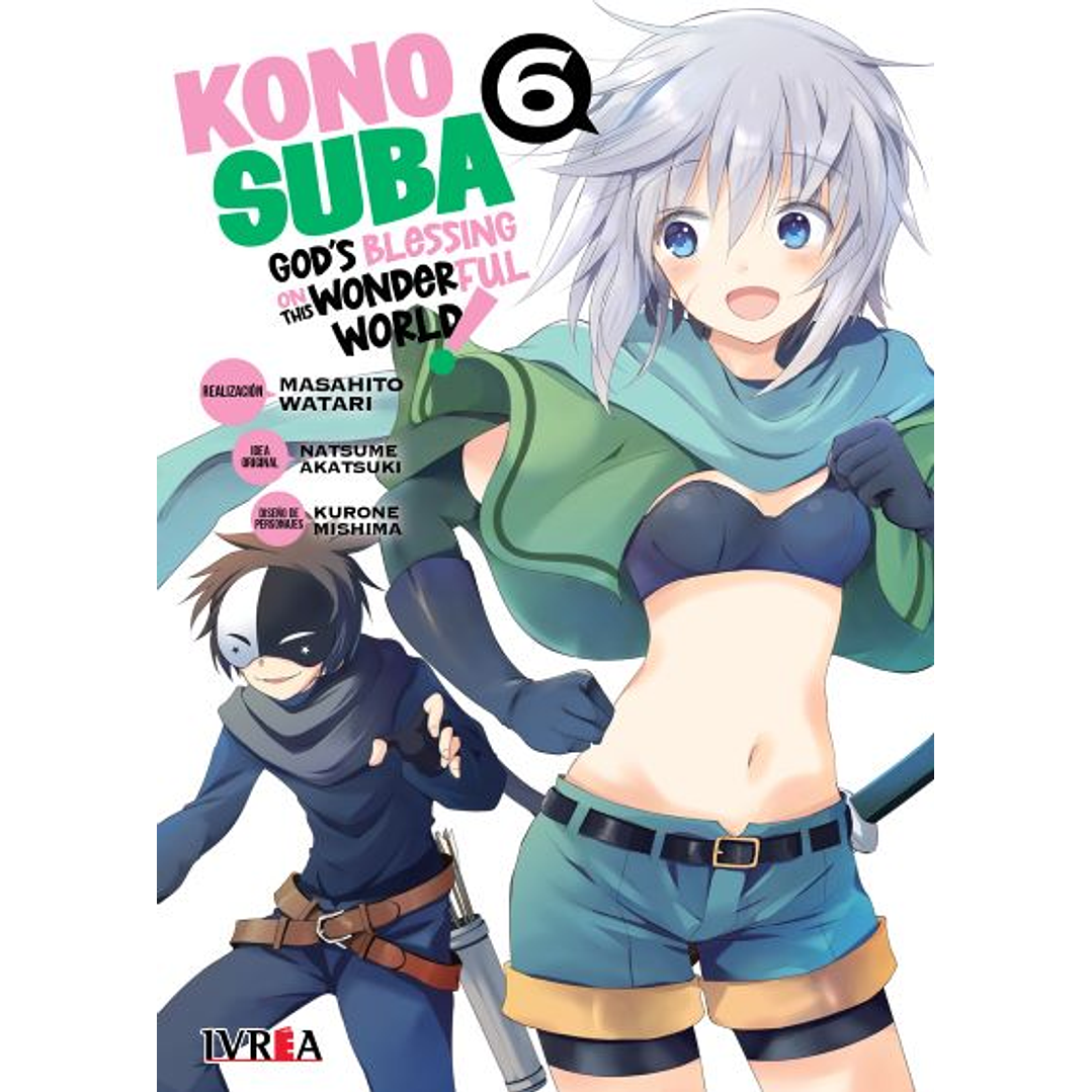 Manga Konosuba - Tomo 06 - Ivrea Argentina 1