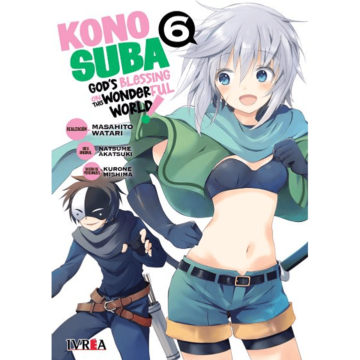 Manga Konosuba - Tomo 06 - Ivrea Argentina 1