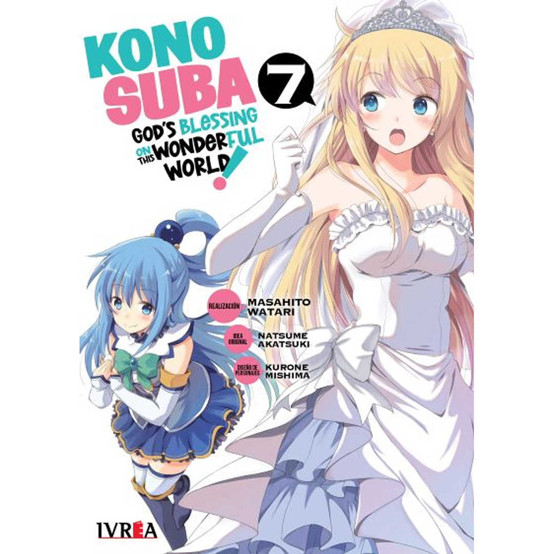 Manga Konosuba - Tomo 07 - Ivrea Argentina 1