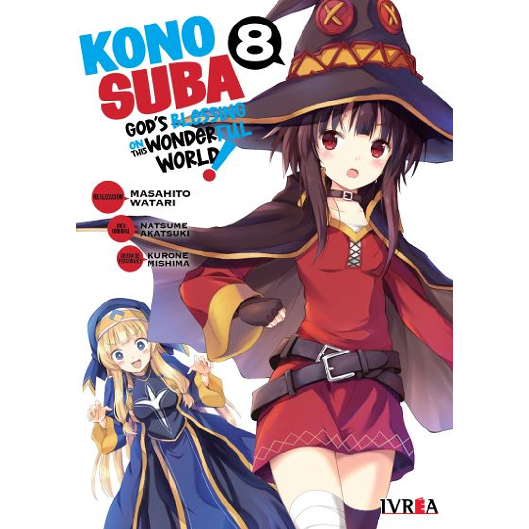 Manga Konosuba - Tomo 08 - Ivrea Argentina 1