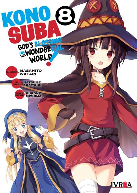 Manga Konosuba - Tomo 08 - Ivrea Argentina