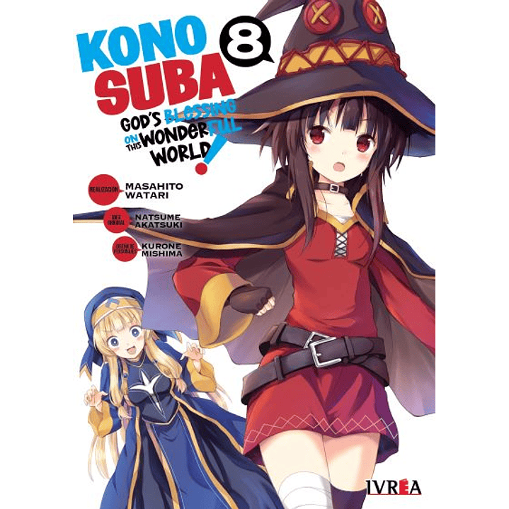 Manga Konosuba - Tomo 08 - Ivrea Argentina 1