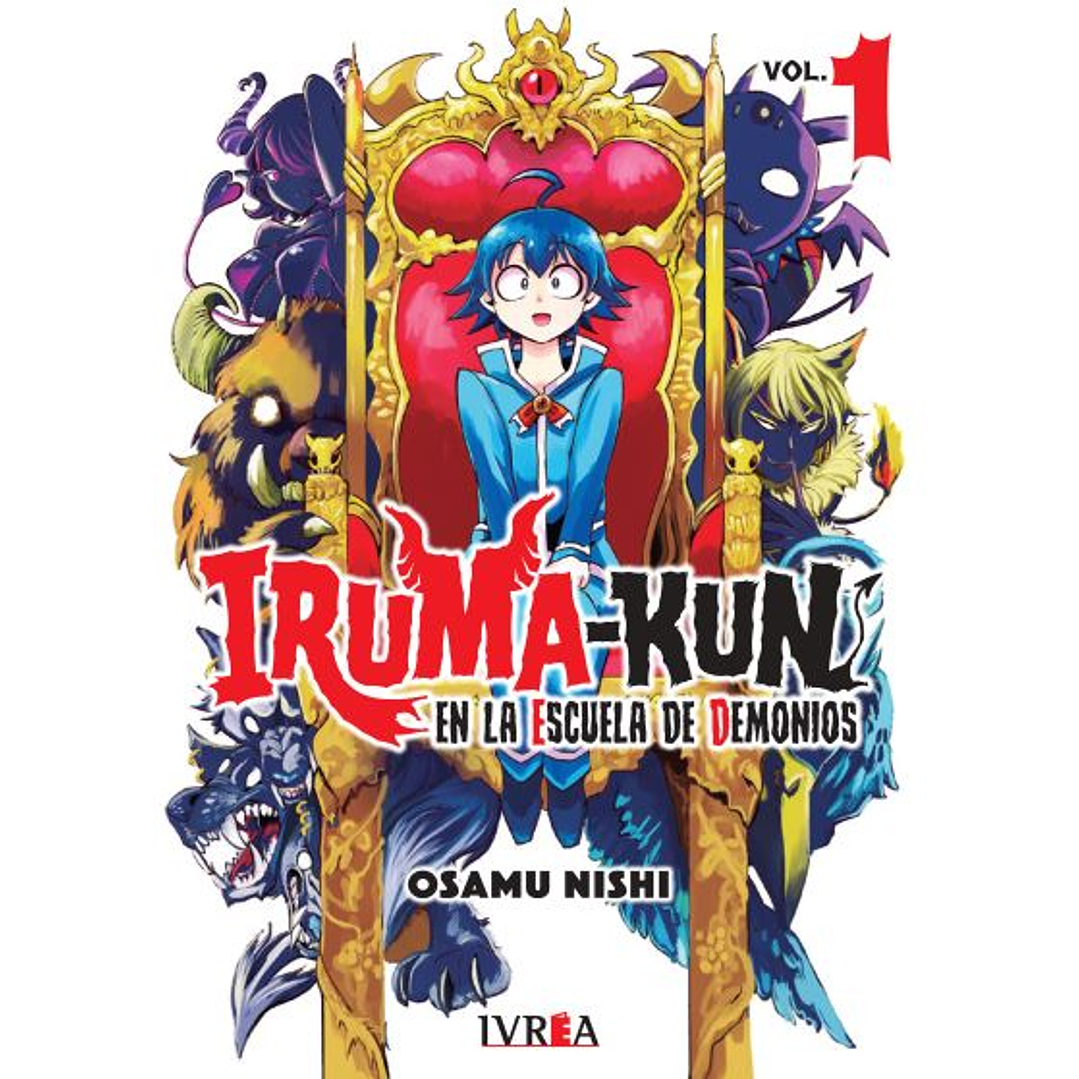 Manga Iruma-kun en la Escuela de Demonios - Tomo 01 - Ivrea Argentina 1