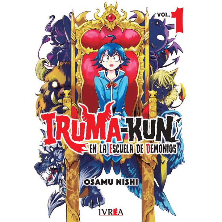 Manga Iruma-kun en la Escuela de Demonios - Tomo 01 - Ivrea Argentina 1