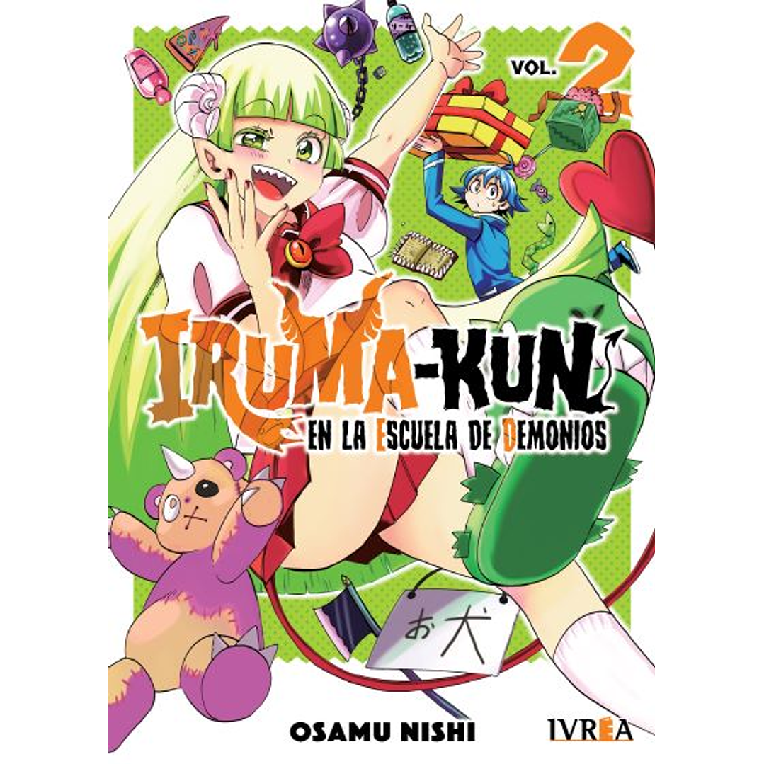 Manga Iruma-kun en la Escuela de Demonios - Tomo 02 - Ivrea Argentina 1