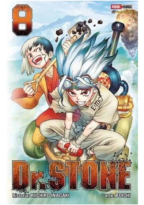 Manga Dr Stone - Tomo 08 - Panini Argentina
