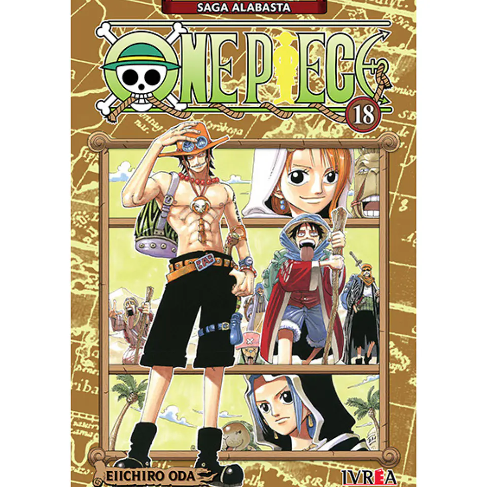 Manga One Piece Tomo #18 - Ivrea Argentina 1