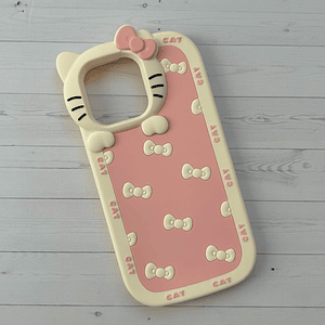 Carcasa Hello Kitty Cat para iPhone 12 Pro Max / 13 Pro Max