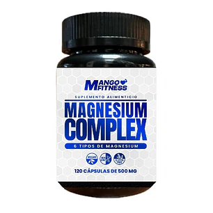 Magnesio Complex 120 cápsulas, Alivio Estrés y Calambres 