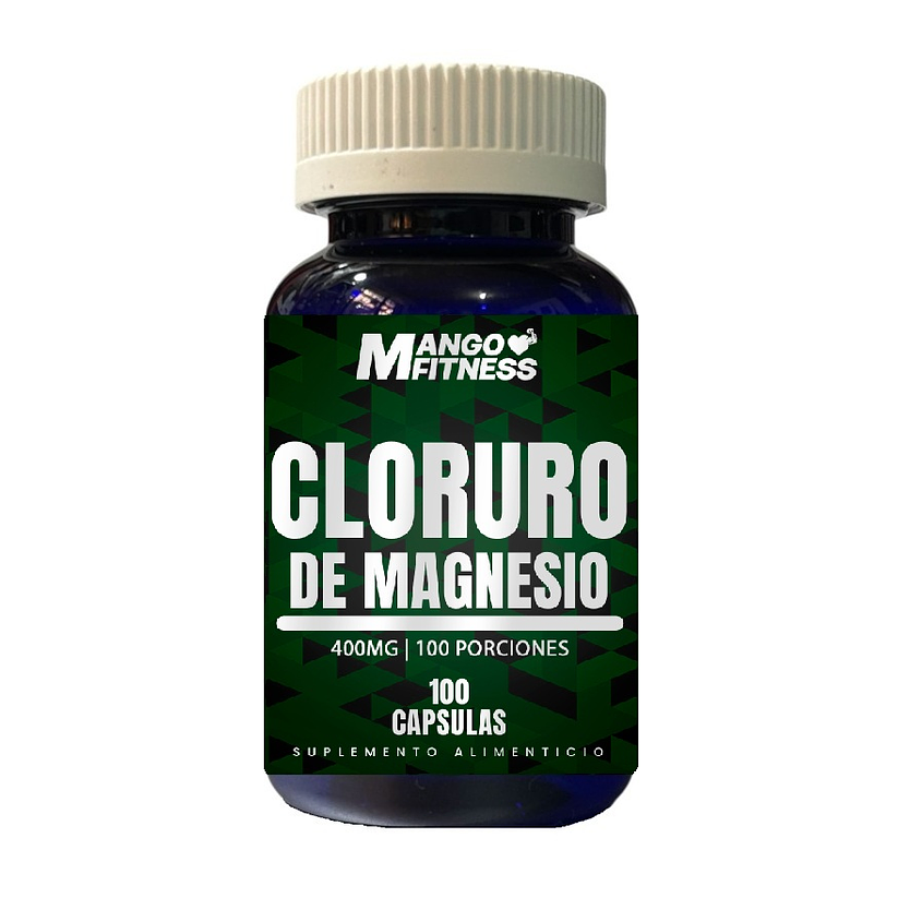 Cloruro de Magnesio 400mg - 100 Cápsulas 1