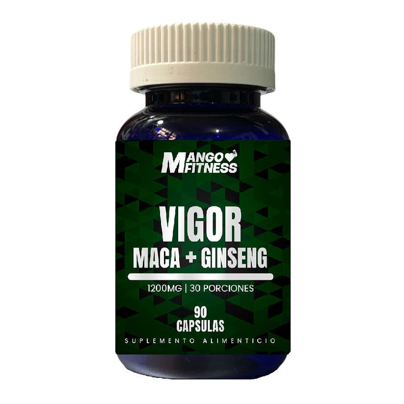 Vigor Energy Men 1200mg | 90 Cápsulas 100% Natural Potenciador Sexual 1