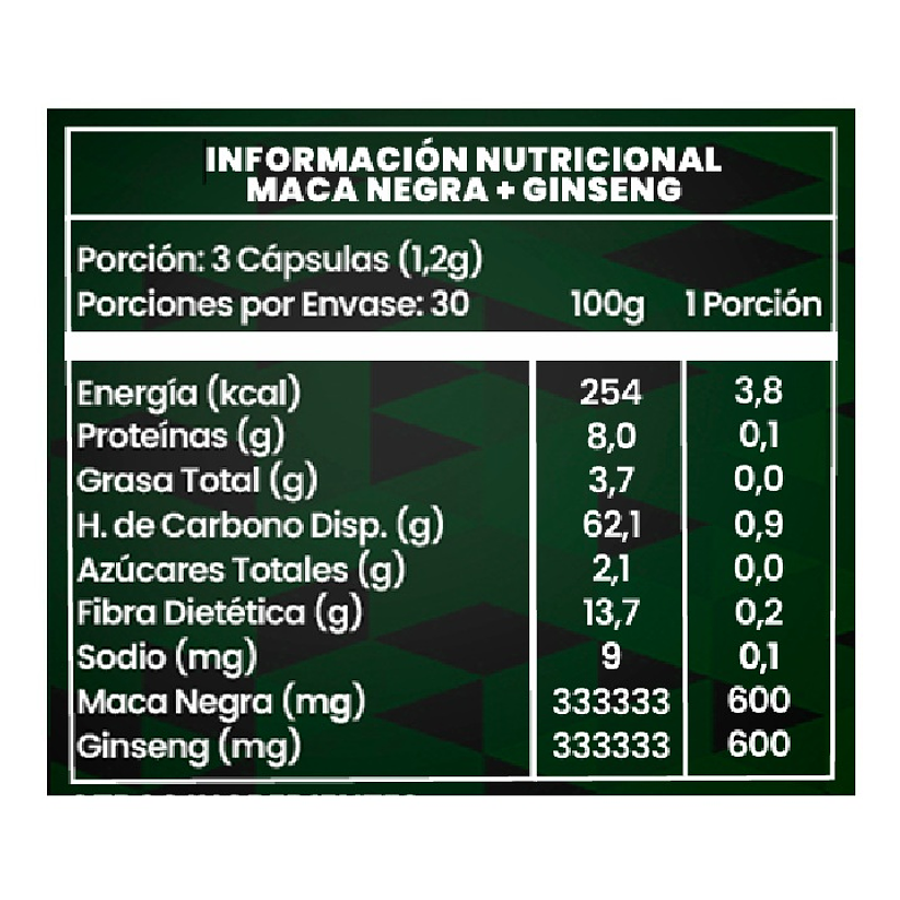 Vigor Energy Men 1200mg | 90 Cápsulas 100% Natural Potenciador Sexual 3