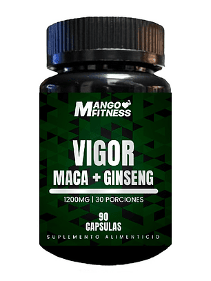 Vigor Energy Men 1200mg | 90 Cápsulas 100% Natural Potenciador Sexual