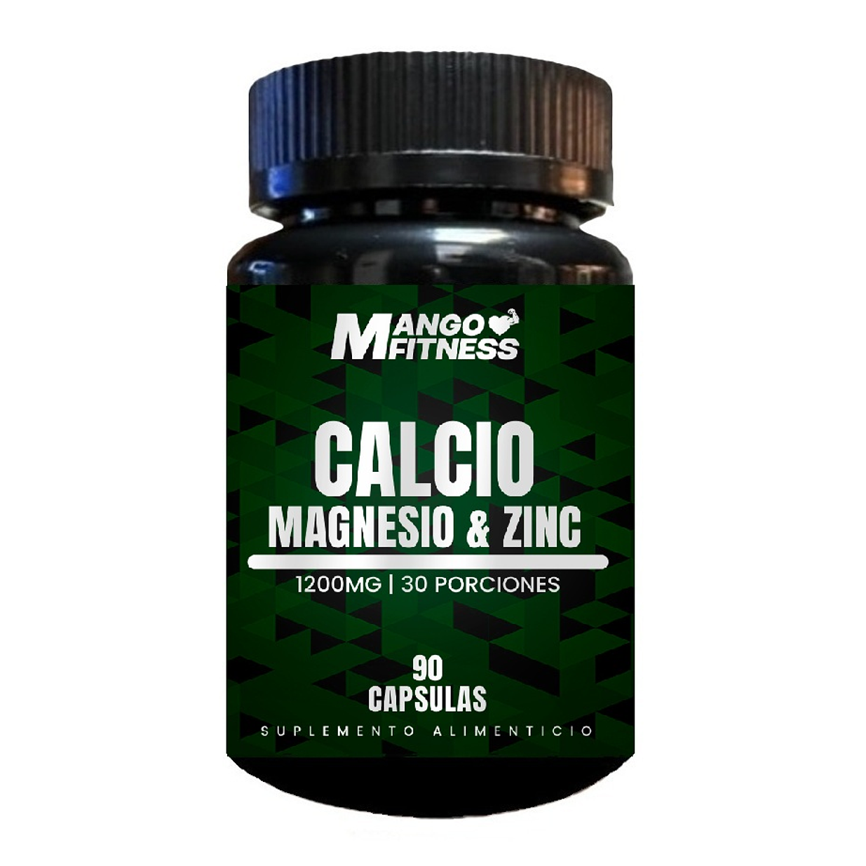 Calcio Magnesio & Zinc 1200mg - 100 Cápsulas 1