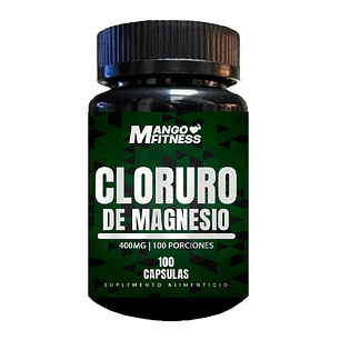 Cloruro de Magnesio 400mg - 100 Cápsulas