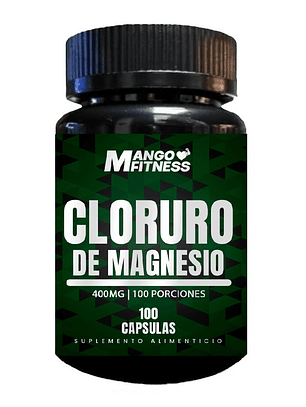 Cloruro de Magnesio 400mg - 100 Cápsulas