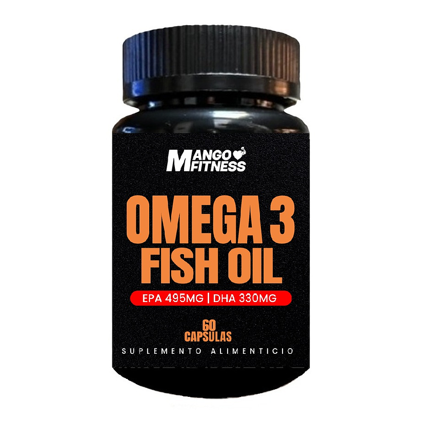 Omega 3 Fish Oil (495 DHA y 330 EPA) 60 Cápsulas 1