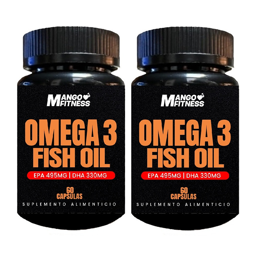 Pack Omega 3 Fish Oil (EPA 495MG y DHA 330MG) 60 Cápsulas 1