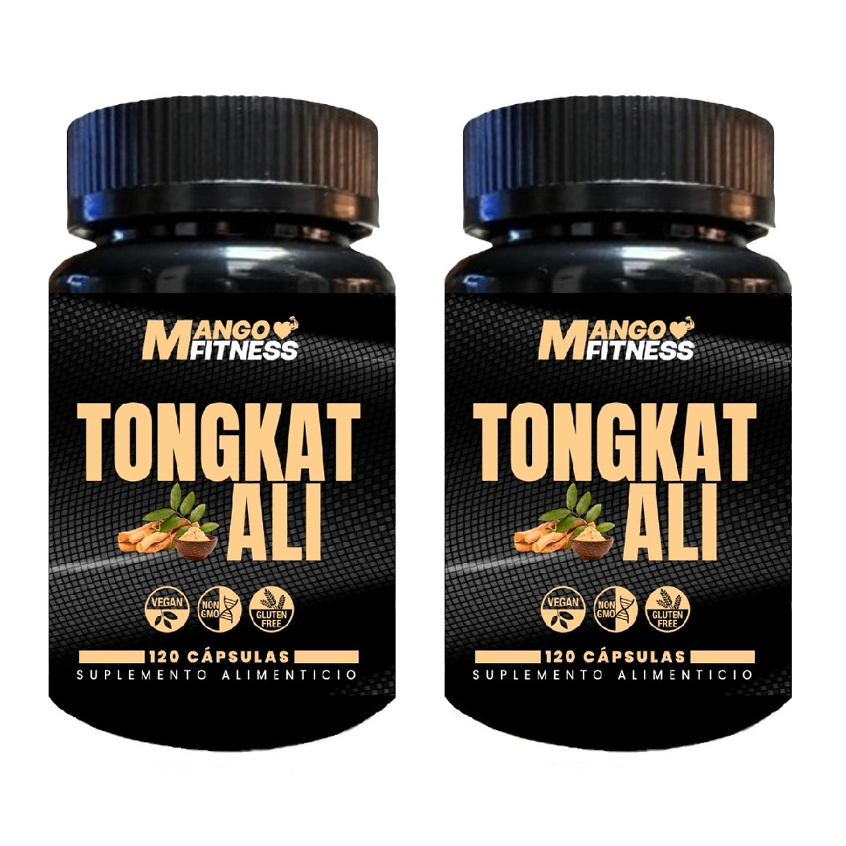 Pack Tongkat Ali 120 Cápsulas 500mg 