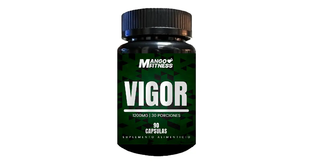 Vigor Energy Men 1200mg | 90 Cápsulas 100% Natural Potenciad
