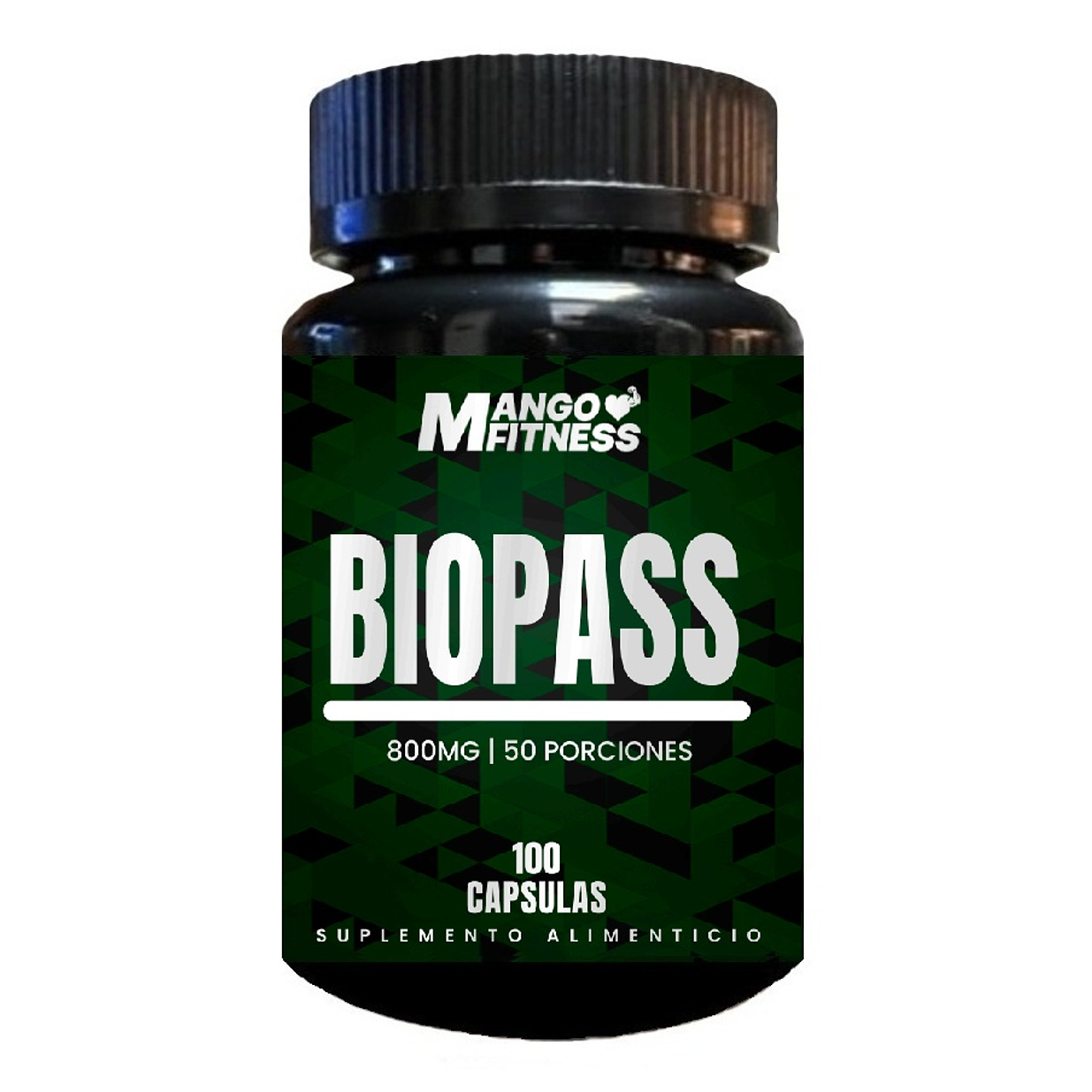 Biopass Relax 100 Cápsulas 800mg 100% Natural 